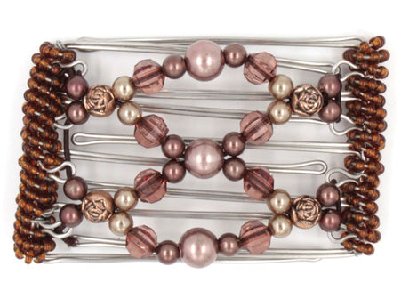 African Butterfly - 5 Tong Wire Hair Clip 122