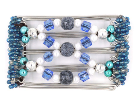 African Butterfly - 5 Tong Wire Hair Clip 124