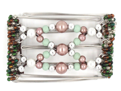 African Butterfly - 5 Tong Wire Hair Clip 131