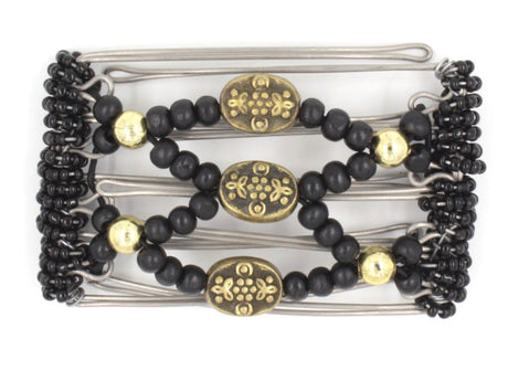 African Butterfly - 5 Tong Wire Hair Clip 134