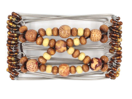 African Butterfly - 5 Tong Wire Hair Clip 135