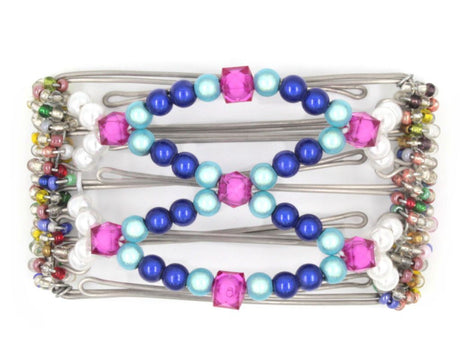 African Butterfly - 5 Tong Wire Hair Clip 143