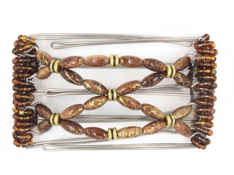 African Butterfly - 5 Tong Wire Hair Clip 146