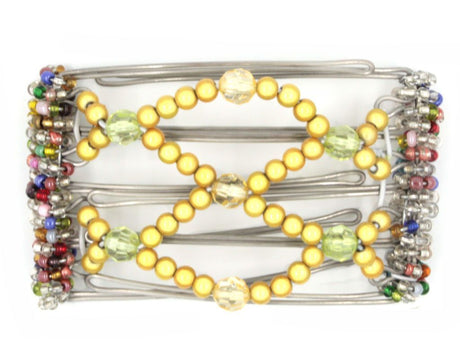 African Butterfly - 5 Tong Wire Hair Clip 147