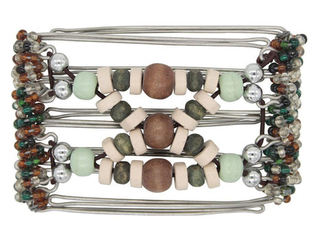 African Butterfly - 5 Tong Wire Hair Clip 151