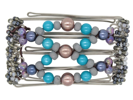 African Butterfly - 5 Tong Wire Hair Clip 152