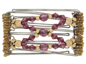 African Butterfly - 5 Tong Wire Hair Clip 153