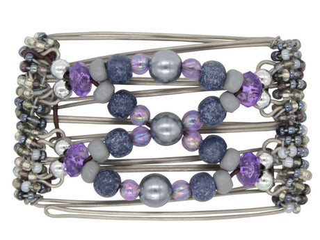 African Butterfly - 5 Tong Wire Hair Clip 154