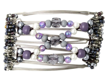 African Butterfly - 5 Tong Wire Hair Clip 156