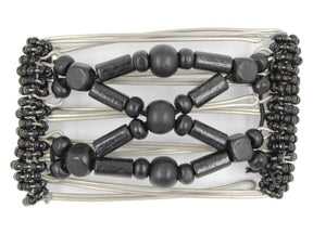 African Butterfly - 5 Tong Wire Hair Clip 157
