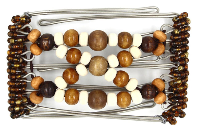 African Butterfly - 5 Tong Wire Hair Clip 161