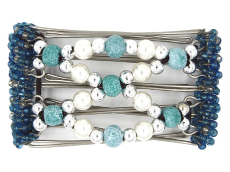 African Butterfly - 5 Tong Wire Hair Clip 162