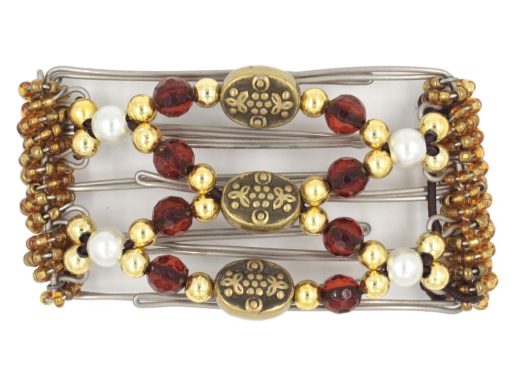 African Butterfly - 5 Tong Wire Hair Clip 168