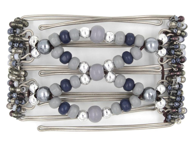 African Butterfly - 5 Tong Wire Hair Clip 173