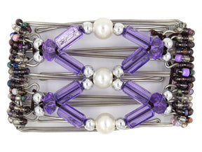 African Butterfly - 5 Tong Wire Hair Clip 176