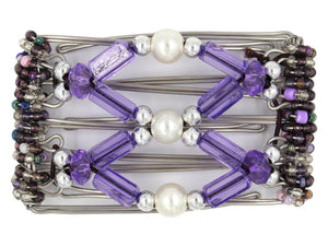 African Butterfly - 5 Tong Wire Hair Clip 176