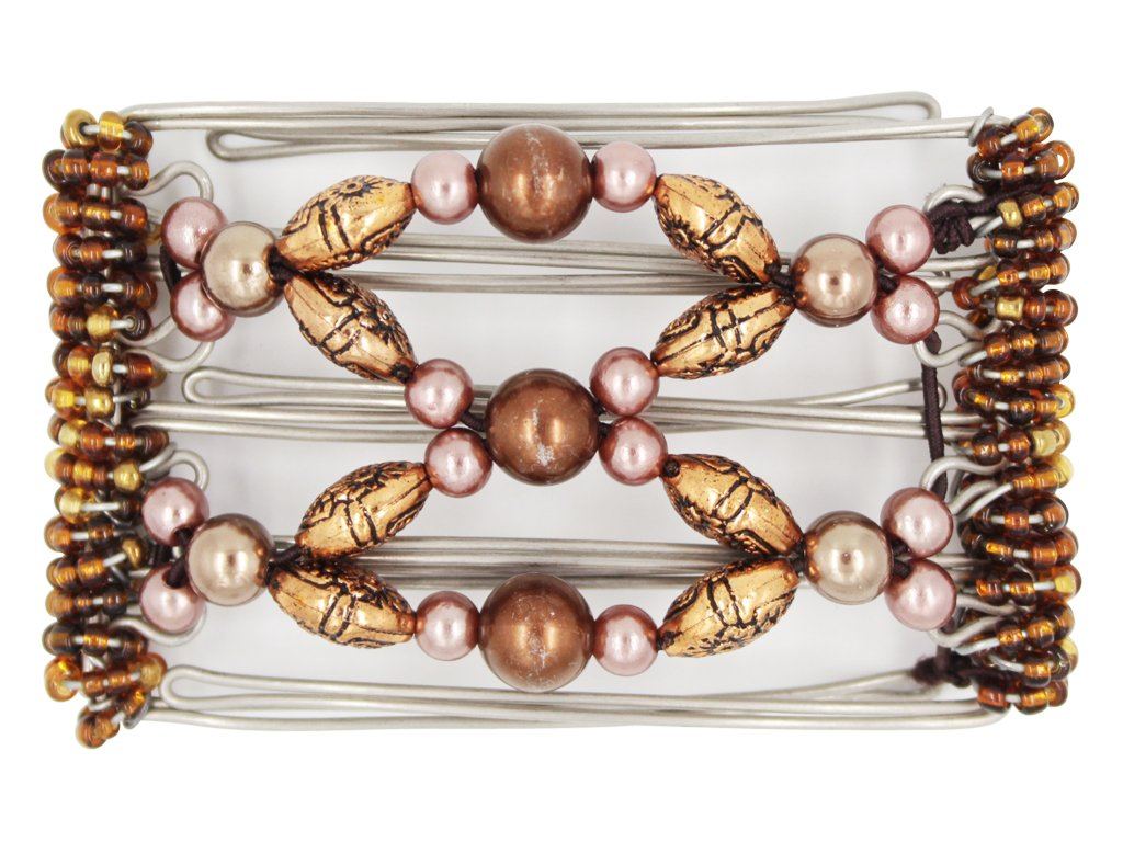 African Butterfly - 5 Tong Wire Hair Clip 201