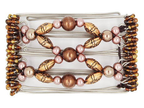 African Butterfly - 5 Tong Wire Hair Clip 201