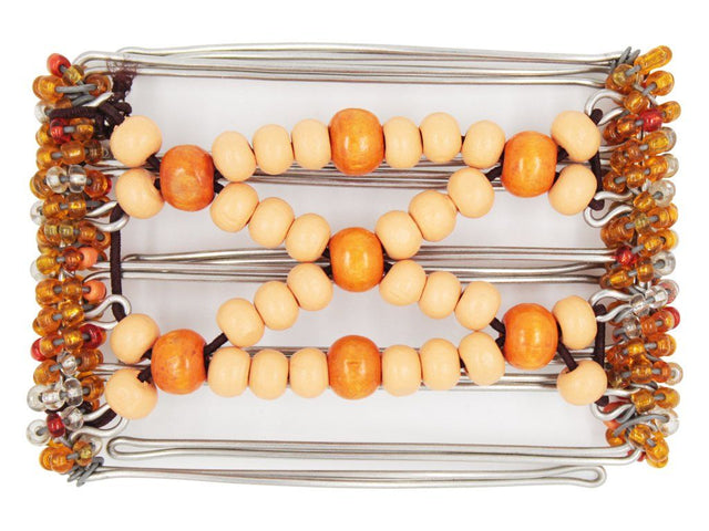 African Butterfly - 5 Tong Wire Hair Clip 206