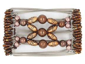 African Butterfly - 5 Tong Wire Hair Clip 216