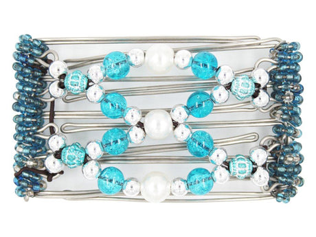 African Butterfly - 5 Tong Wire Hair Clip 228