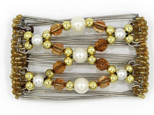 African Butterfly - 5 Tong Wire Hair Clip 35