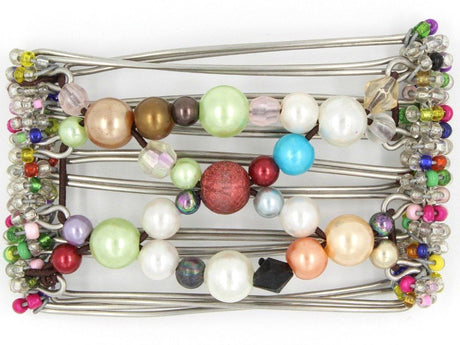 African Butterfly - 5 Tong Wire Hair Clip 78