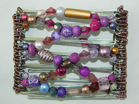 African Butterfly - 7 Tong Wire Hair Clip 109