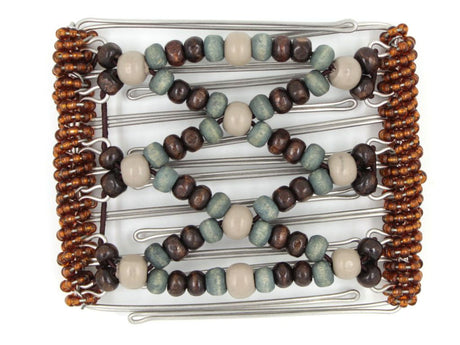 African Butterfly - 7 Tong Wire Hair Clip 187