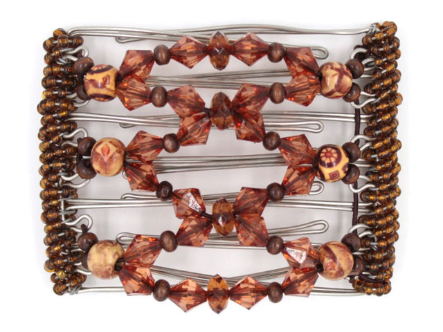 African Butterfly - 7 Tong Wire Hair Clip 195