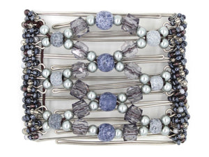 African Butterfly - 7 Tong Wire Hair Clip 196