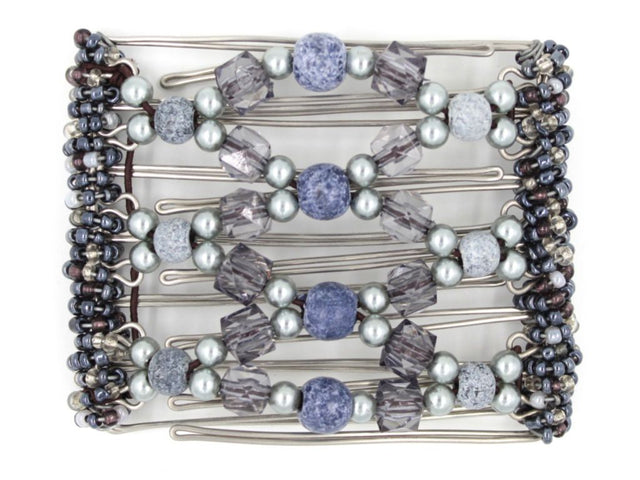 African Butterfly - 7 Tong Wire Hair Clip 196