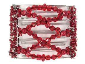 African Butterfly - 7 Tong Wire Hair Clip 197