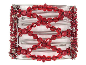 African Butterfly - 7 Tong Wire Hair Clip 197