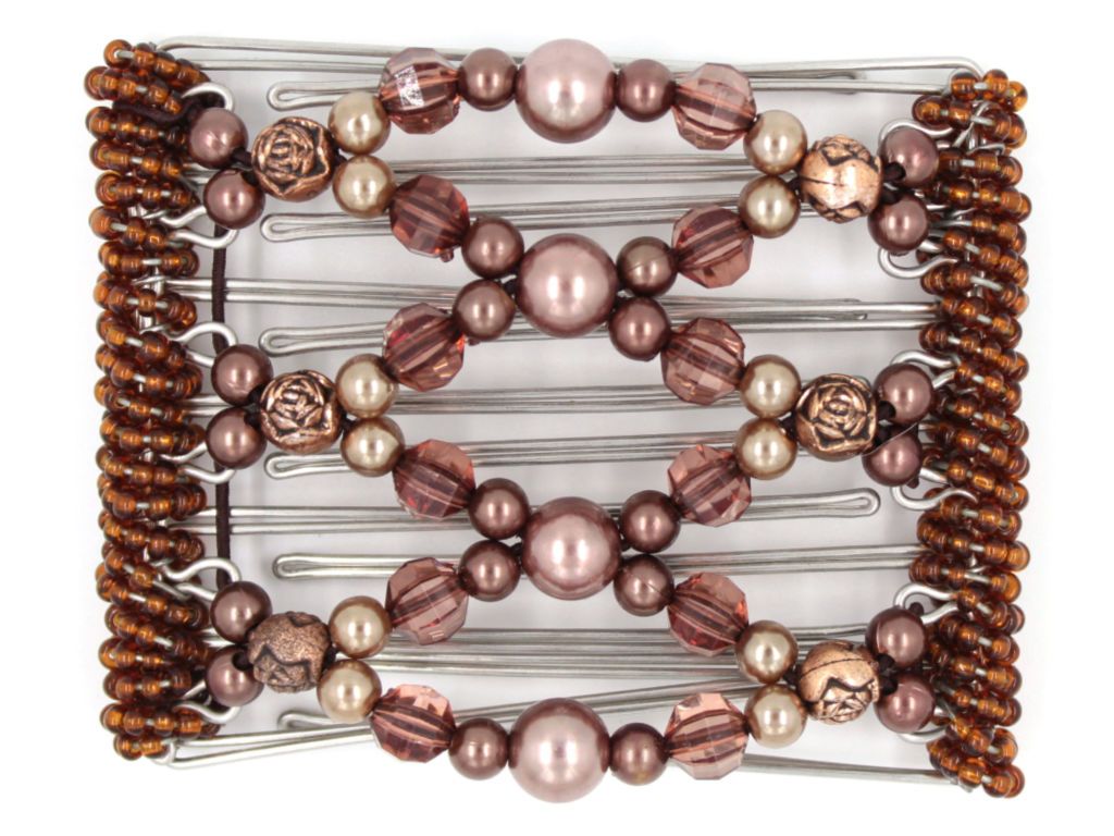 African Butterfly - 7 Tong Wire Hair Clip 201