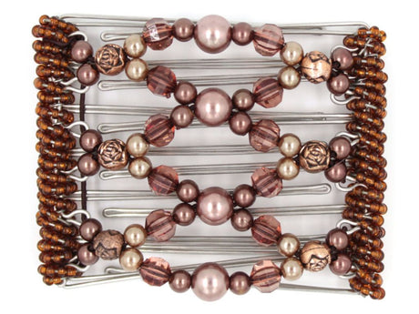 African Butterfly - 7 Tong Wire Hair Clip 201