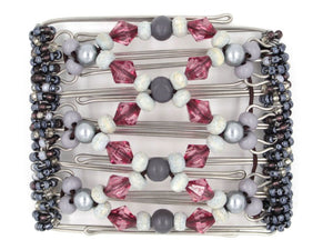 African Butterfly - 7 Tong Wire Hair Clip 203