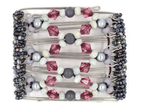 African Butterfly - 7 Tong Wire Hair Clip 203