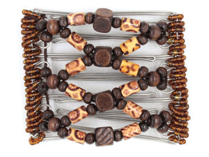 African Butterfly - 7 Tong Wire Hair Clip 204