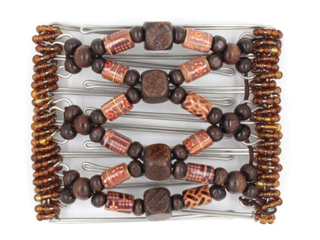 African Butterfly - 7 Tong Wire Hair Clip 205