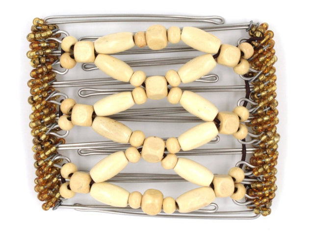 African Butterfly - 7 Tong Wire Hair Clip 206