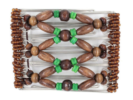 African Butterfly - 7 Tong Wire Hair Clip 207