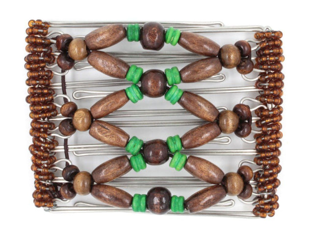 African Butterfly - 7 Tong Wire Hair Clip 207