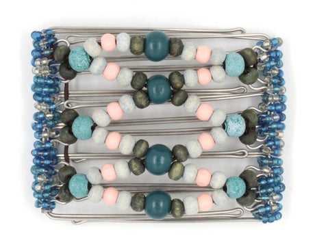 African Butterfly - 7 Tong Wire Hair Clip 210