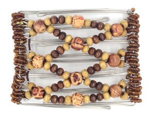 African Butterfly - 7 Tong Wire Hair Clip 211