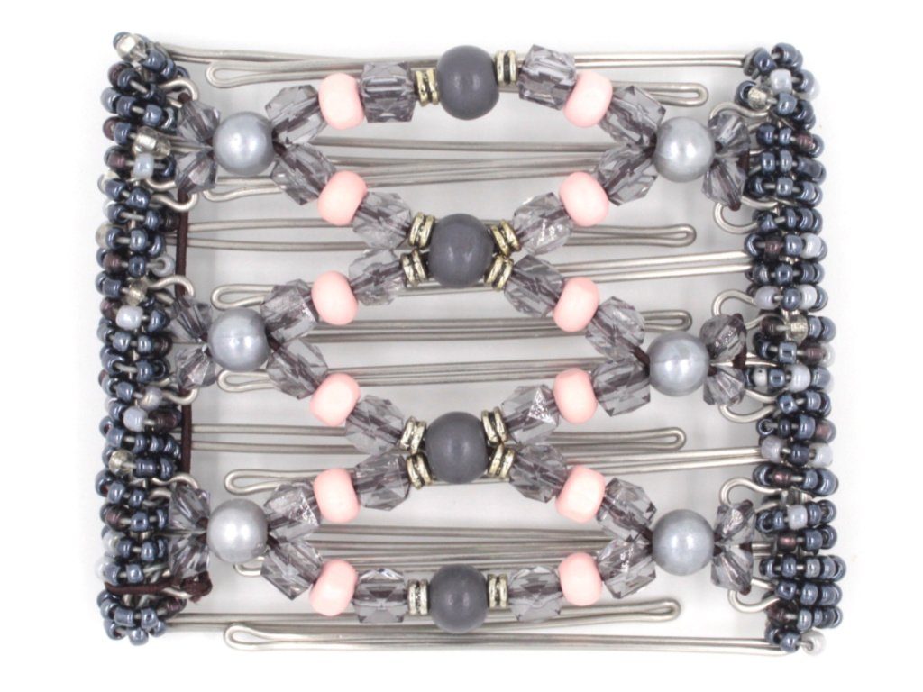 African Butterfly - 7 Tong Wire Hair Clip 212