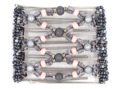 African Butterfly - 7 Tong Wire Hair Clip 212