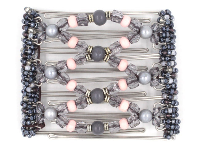 African Butterfly - 7 Tong Wire Hair Clip 212