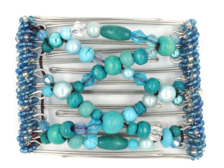 African Butterfly - 7 Tong Wire Hair Clip 214