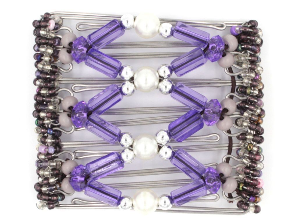 African Butterfly - 7 Tong Wire Hair Clip 217
